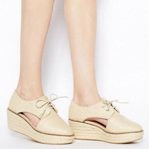 Shellys London Platform Espadrille - Picture 1 of 2